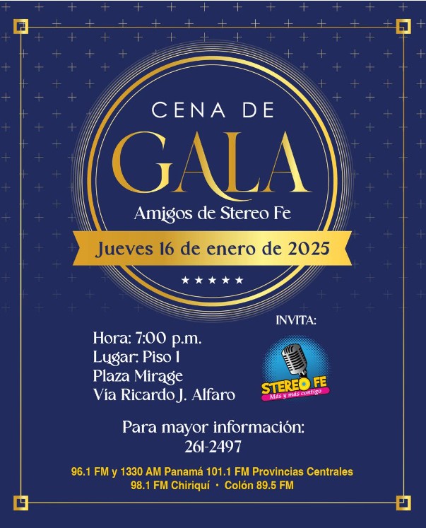 CENA DE GALA AMIGOS DE STEREO FE RADIO